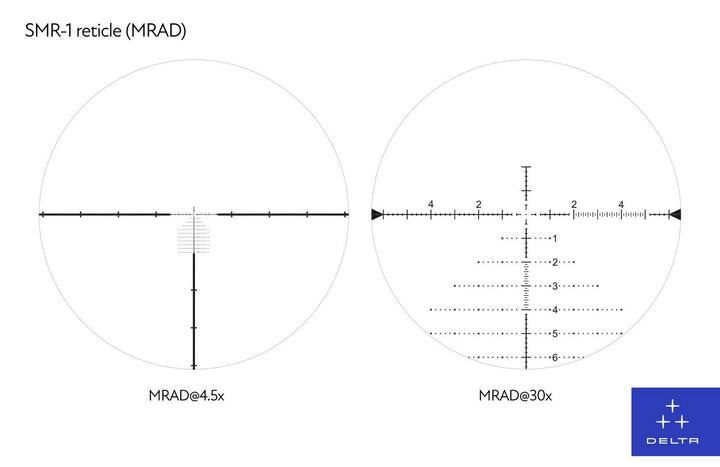 Delta Javelin 4.5-30x56 SMR-1 Rifle Scope