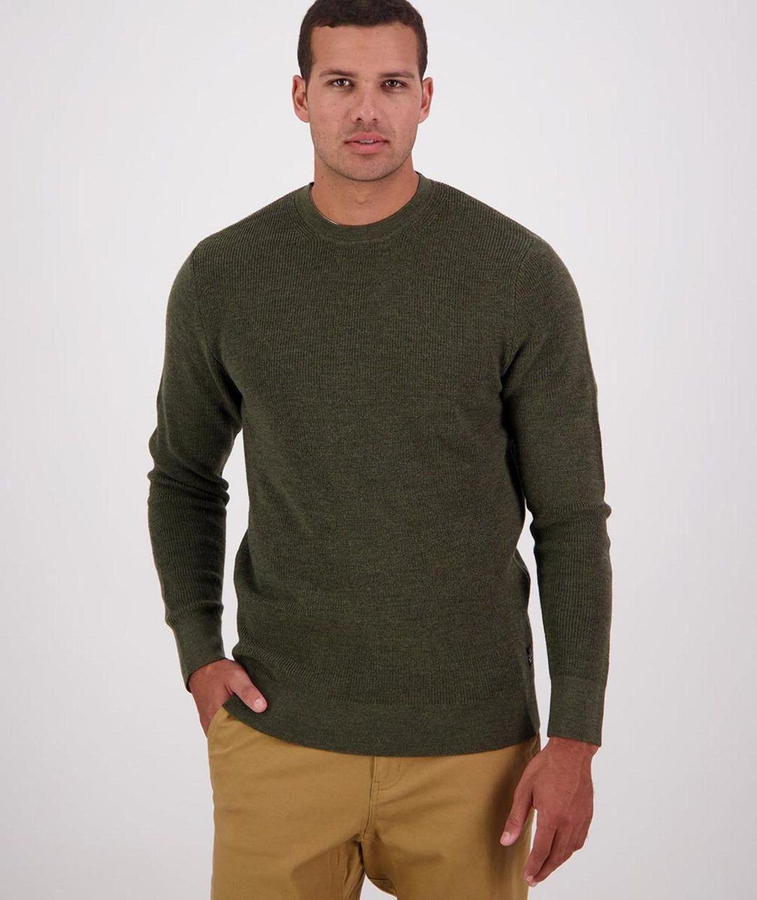 Swanndri Men's Otahu River V2 Crew Neck Merino
