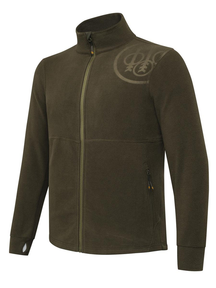 Beretta HP Logo Full Zip Green Moss