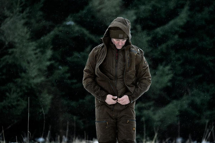 Harkila Härkila Heat Insulated waistcoat Willow green/Shadow – view 5