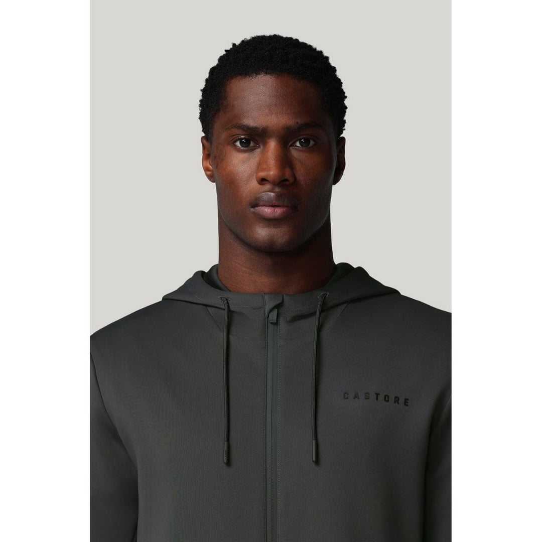 Castore FLEX FULL ZIP HOODIE CASTORE GUNMETAL/CASTORE – view 8