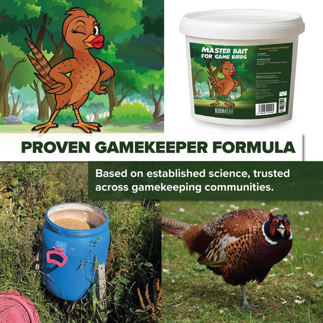 BushWear Master Bait Mix for Game Birds