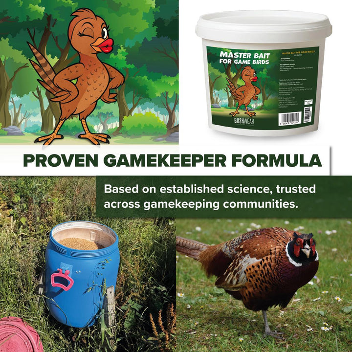 BushWear Master Bait Mix for Game Birds
