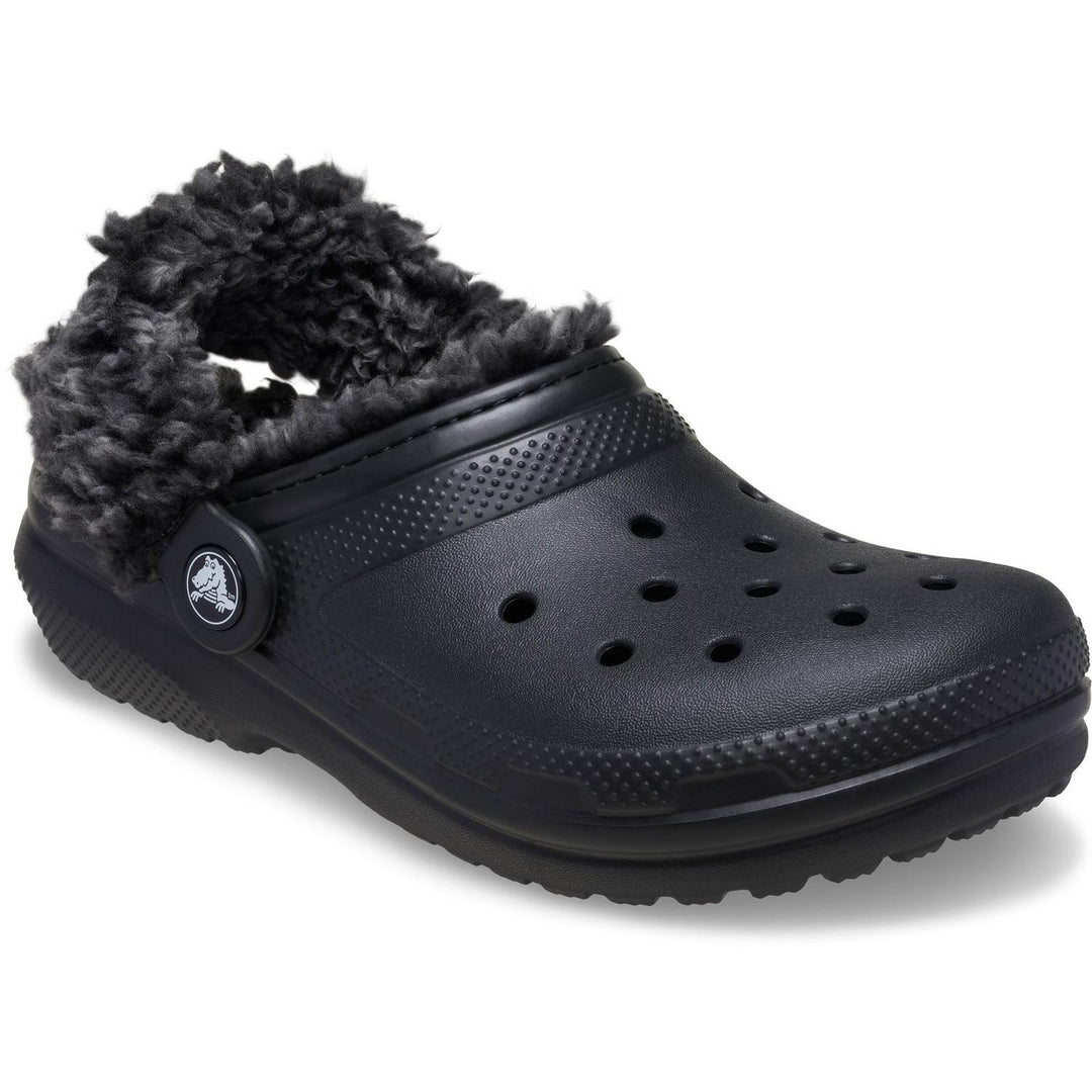Classic Fleece Lined Clog Kid Black
