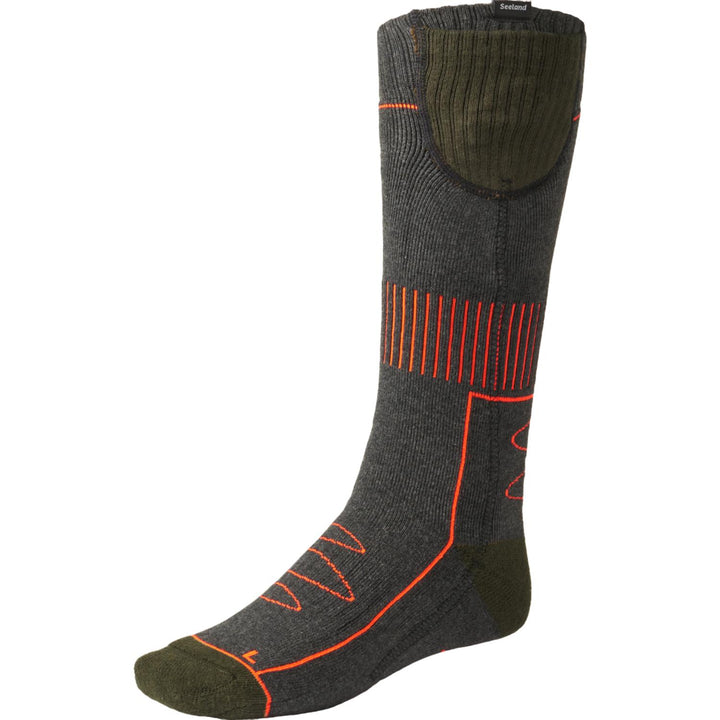 Celsius Heat Sock Pine green melange