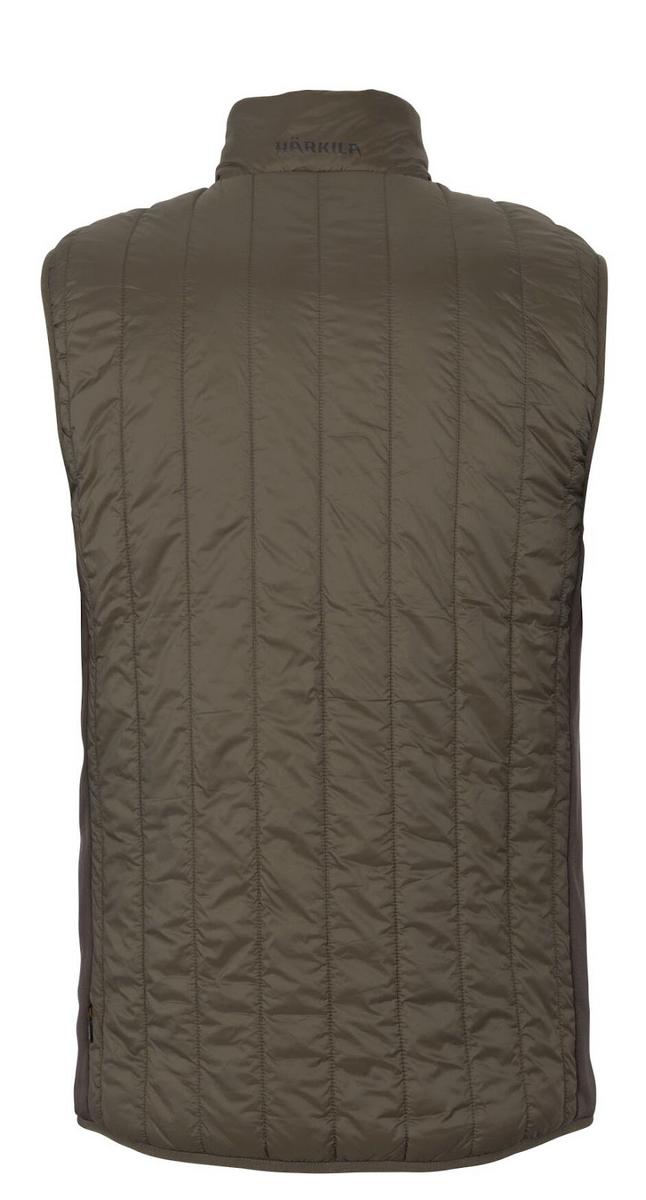 Harkila Härkila Heat Insulated waistcoat Willow green/Shadow – view 2