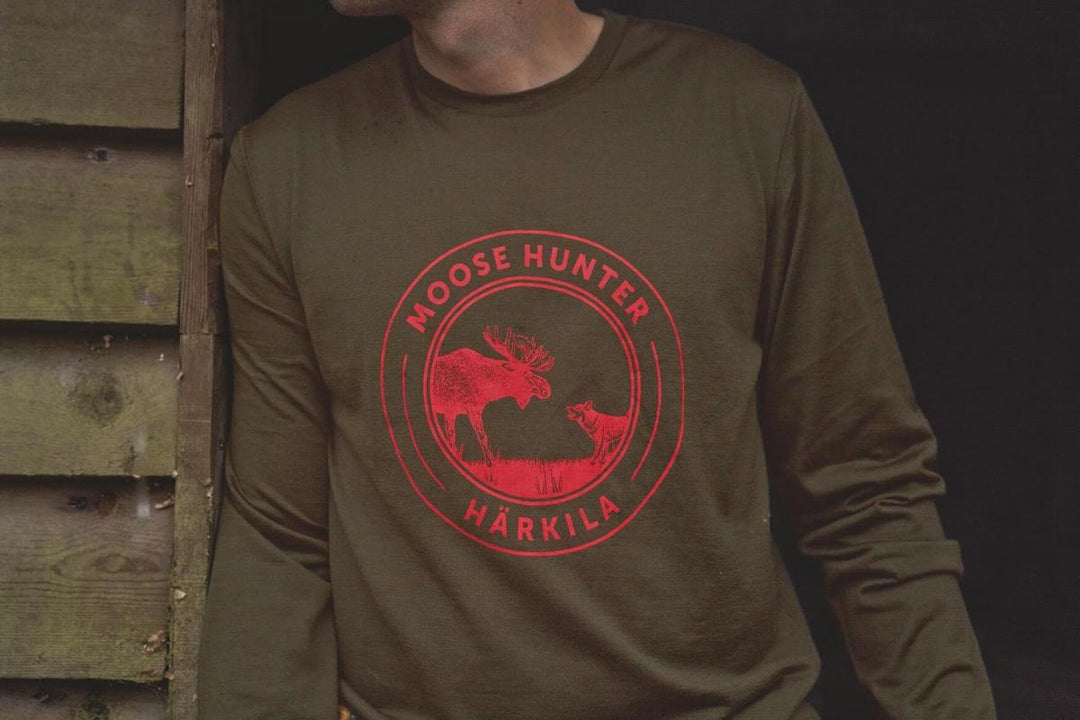 Harkila Härkila Game L/S t-shirt Willow green moose – view 4
