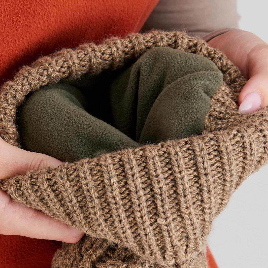 Ridgeline Ridgeline Nordic Fleck Bobble Hat Teak