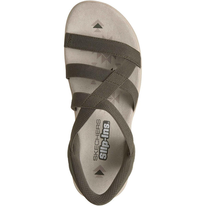 Skechers Reggae Slim Stretch Flex Sandal Olive