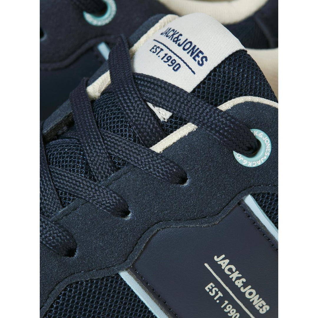 Jack & Jones Spirit Runner Trainer Navy Blazer/Glacier Ice