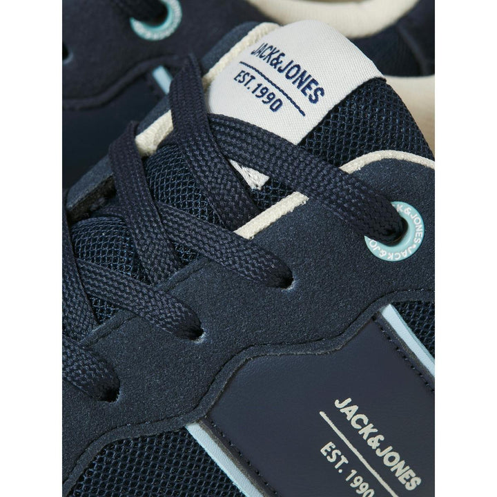 Jack & Jones Spirit Runner Trainer Navy Blazer/Glacier Ice
