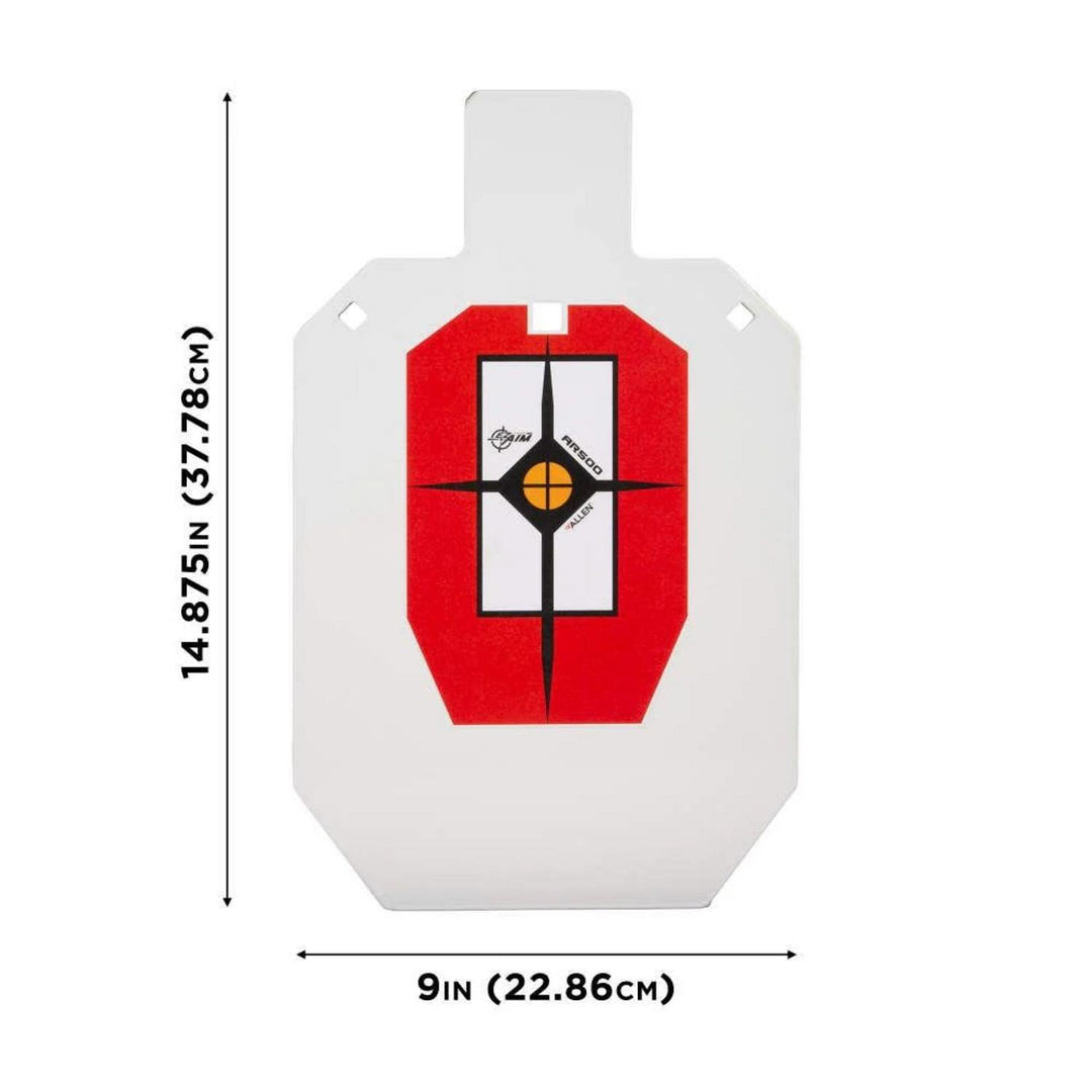 Allen Hardrock AR500 1/4 Inch IPSC Silhouette Steel Target
