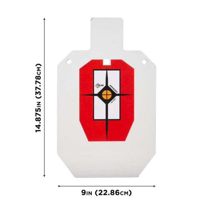 Allen Hardrock AR500 1/4 Inch IPSC Silhouette Steel Target