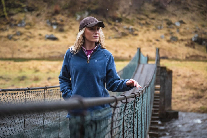 Hoggs of Fife Stenton Ladies 1/4 Zip Fleece