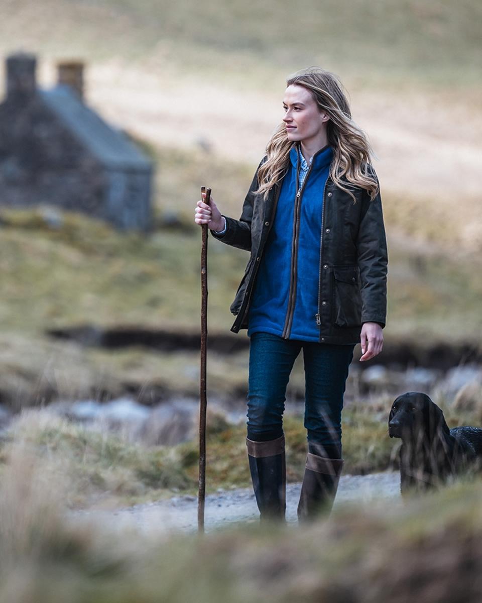 Hoggs of Fife Stenton Ladies Fleece Gilet – view 2