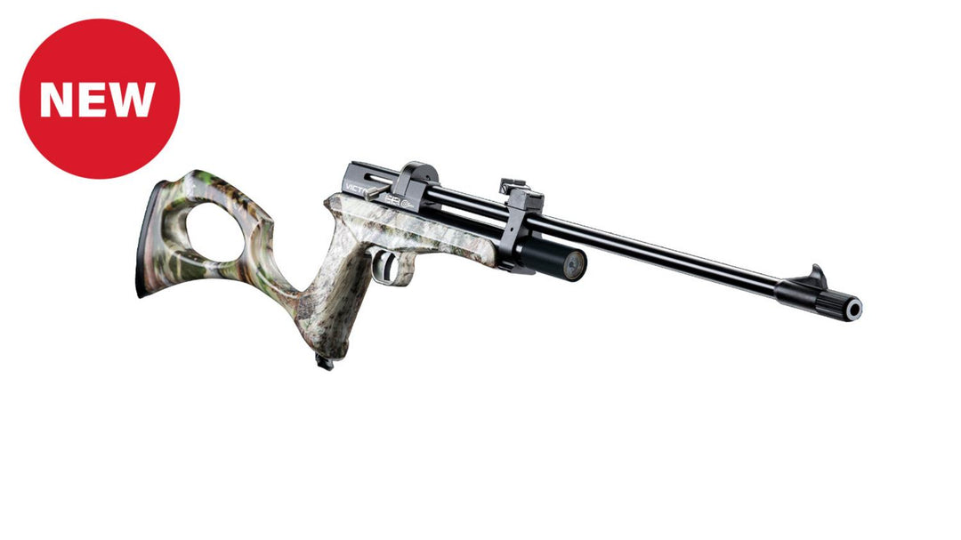 SMK Victory CP2 Multi Shot PCP Air Pistol Camo .177