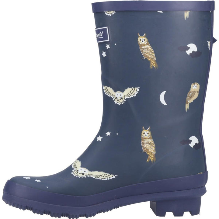 Cotswold Woodland Mid Wellingtons Owls – view 4