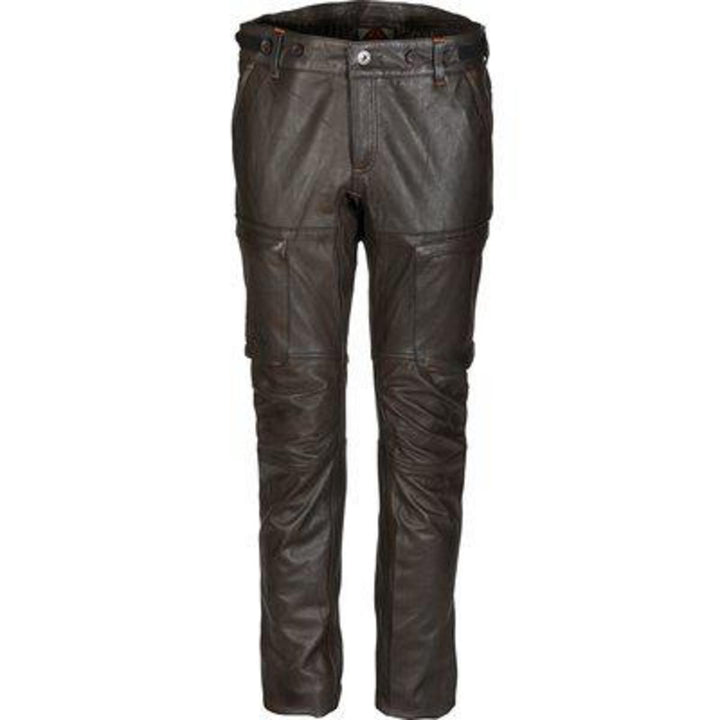 SwedTeam Bull Pro Leather Trousers Brown