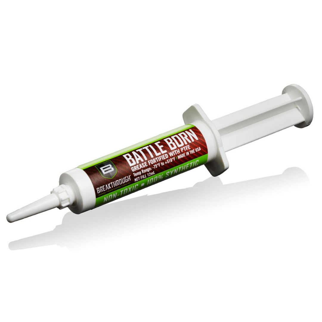 Breakthrough Battle Born Grease with PTFE 12cc Syringe