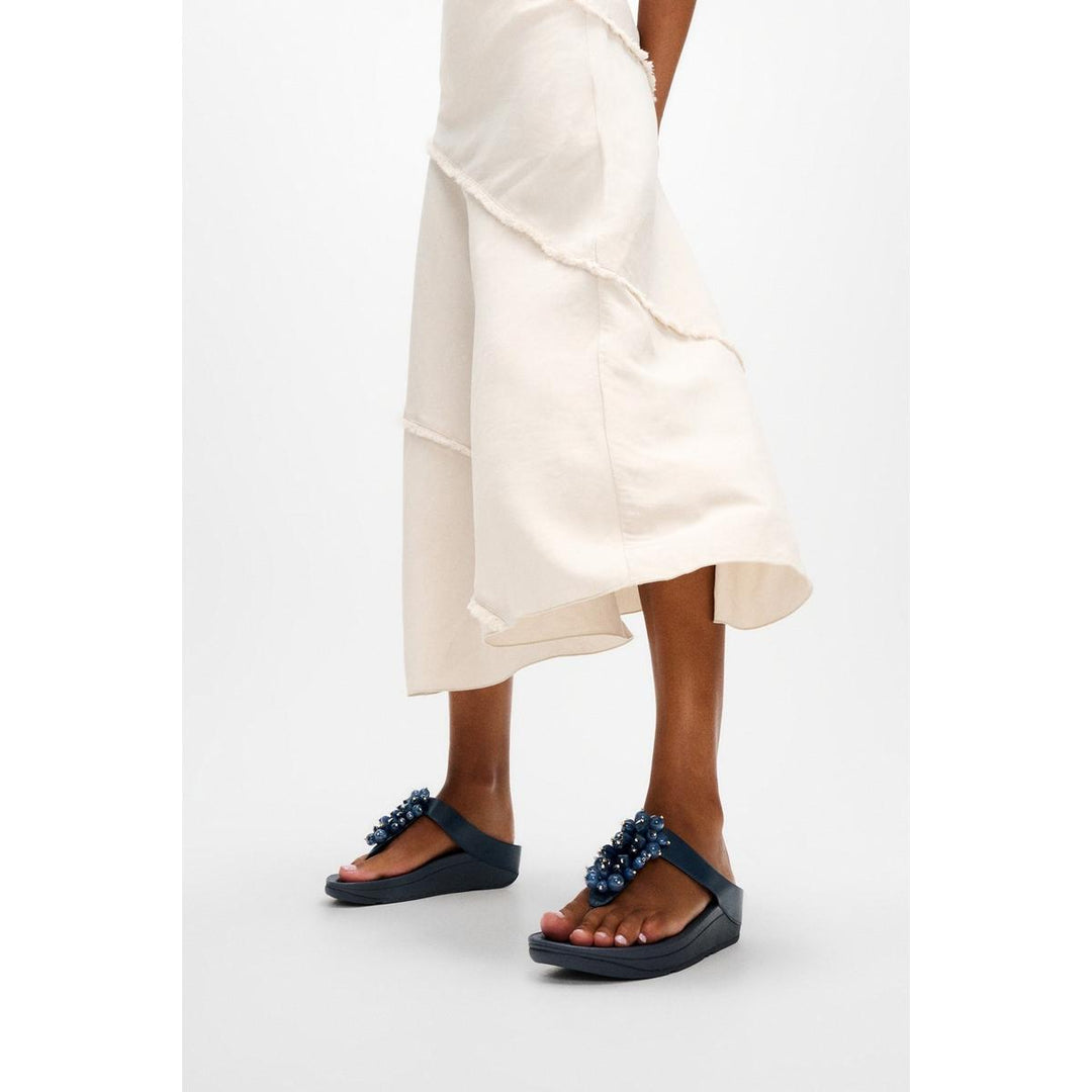 Fitflop Fino Toe-Post Sandals Midnight Navy