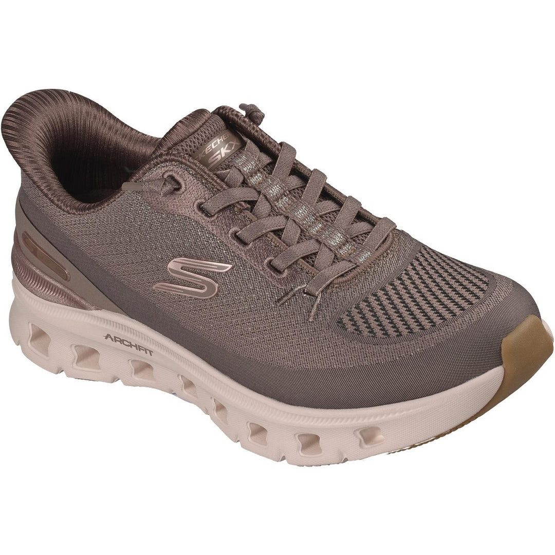 ARCH FIT GLIDE-STEP PRO GOLDEN PACE Brown Mesh/Gold Trim