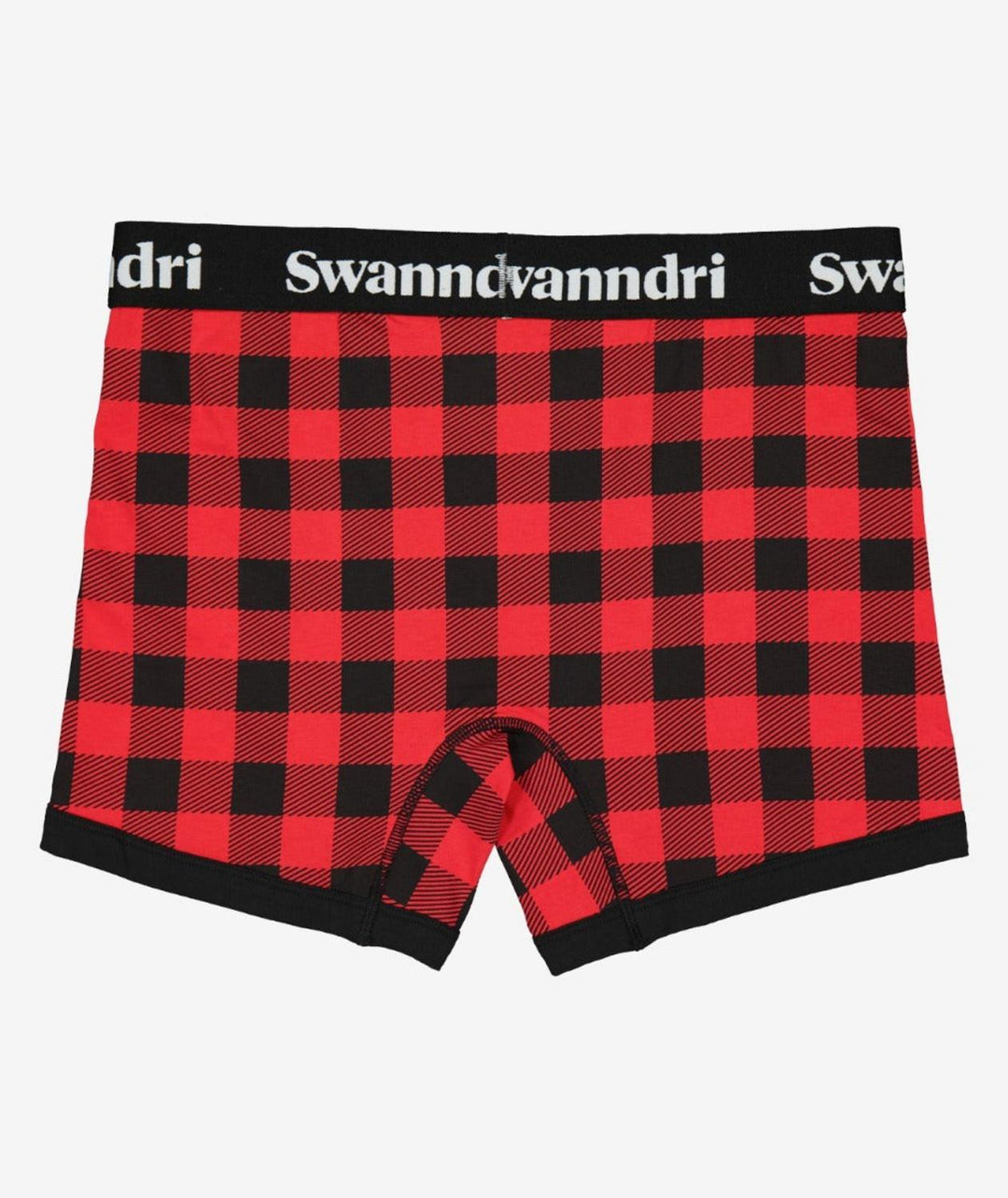 Swanndri Men's Underwear - Organic Cotton Check Boxer Briefs