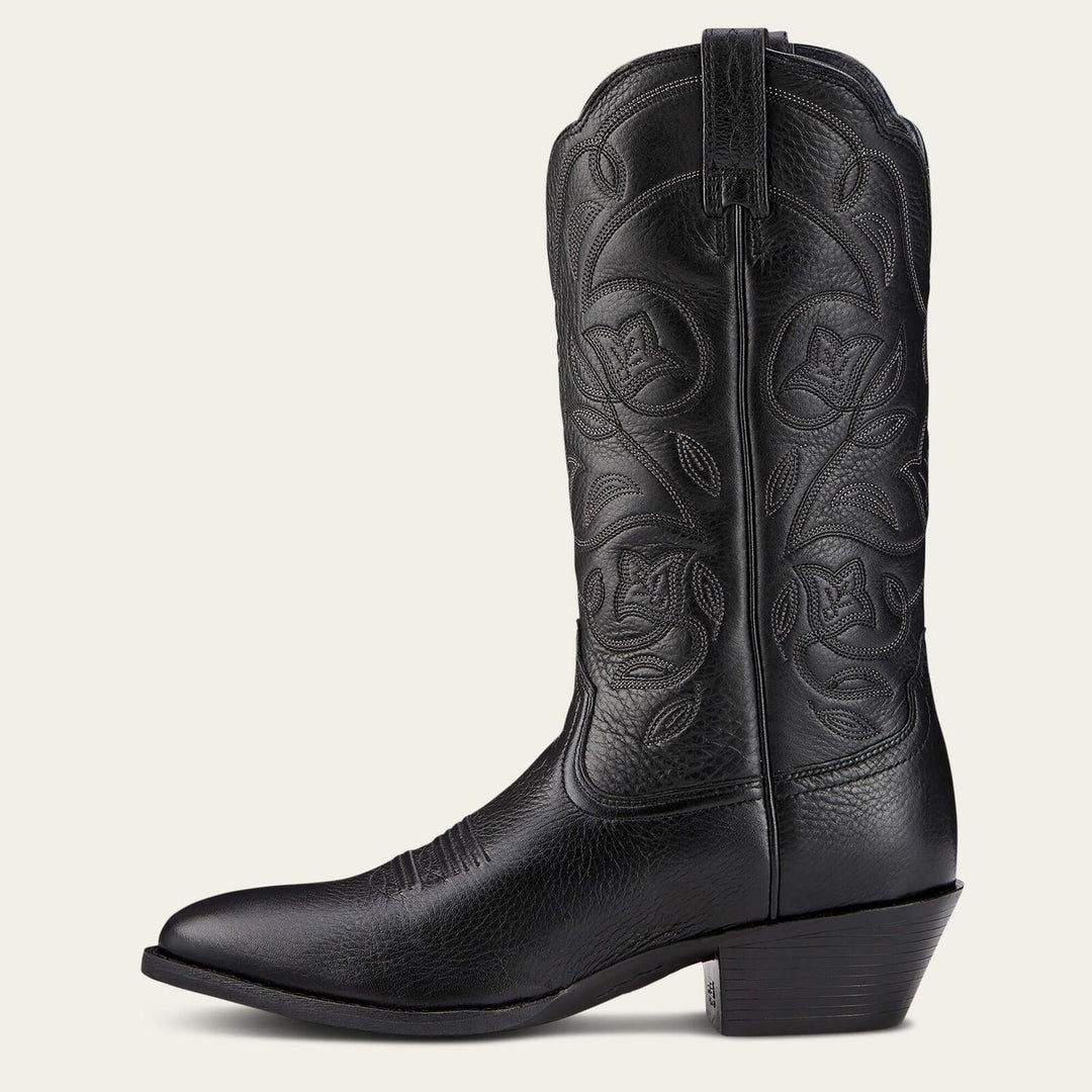 Ariat Ladies Heritage Western R Toe Blkdeertan