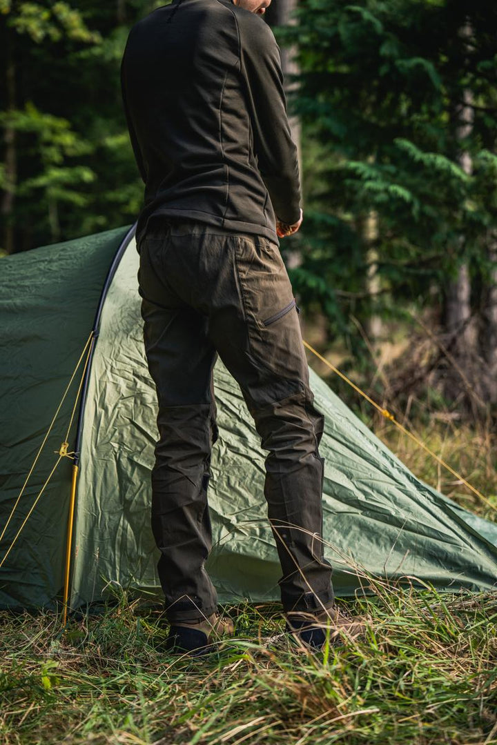 Seeland Larch Stretch Trousers Women Pine Green / Chocolate