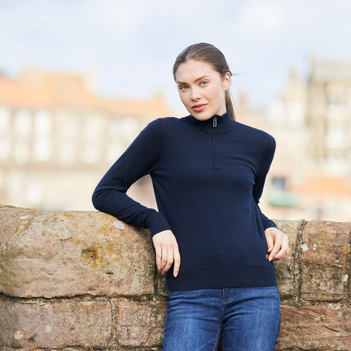 Ridgeline Womens Melford Knit 1/4 Zip