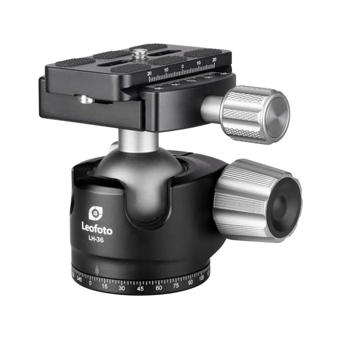 Leofoto LH-36 36mm Low Profile Ball Head with QP-70N QR Plate