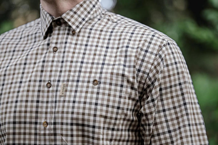 Harkila Milford shirt Blue/Beige check