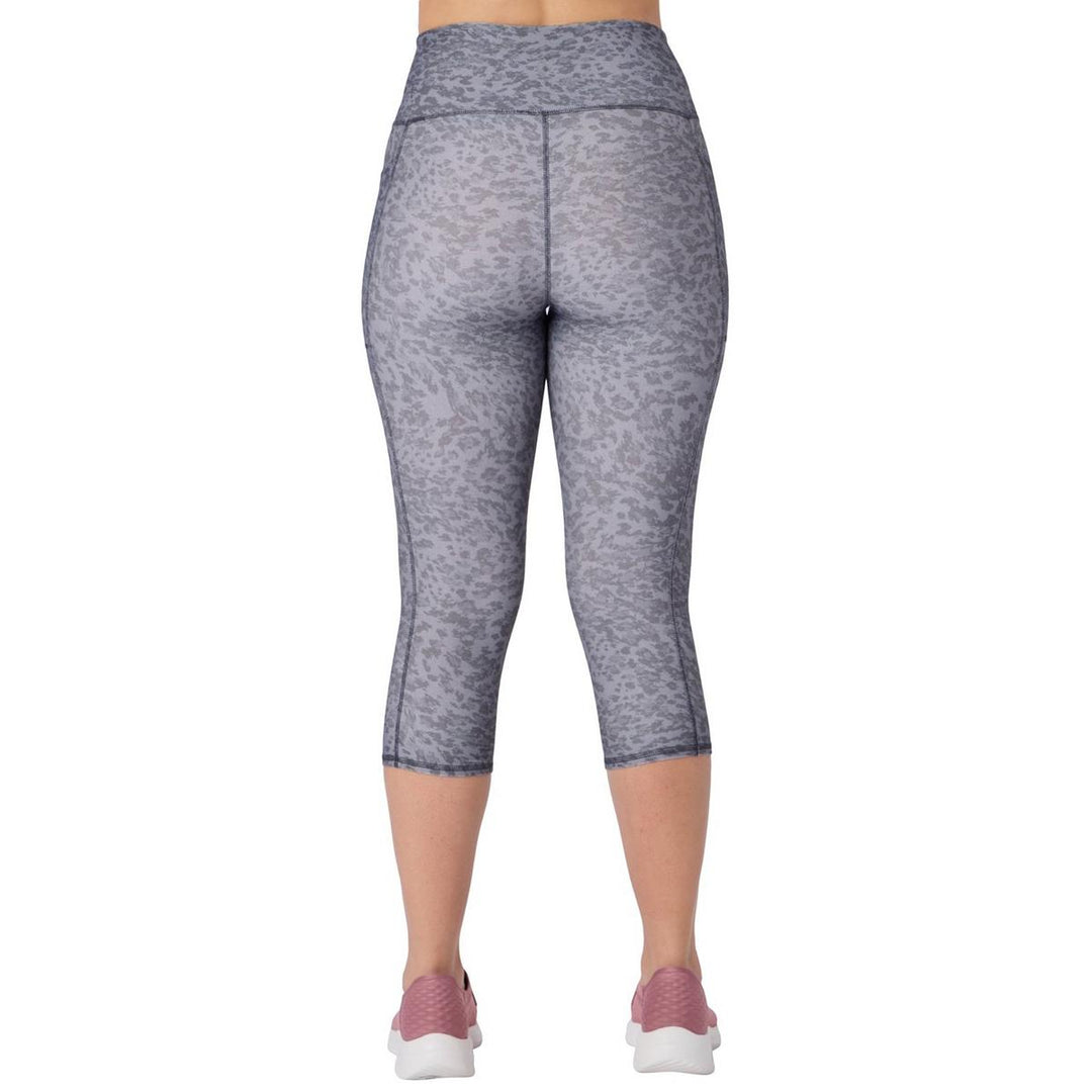 Skechers Goflex Printed Capri Black/Pink