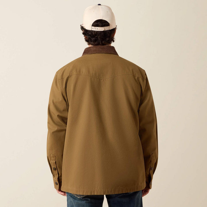 Ariat Mens Retro Canvas Shirt Jacket – view 2