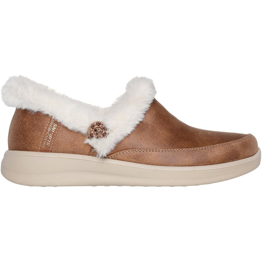 Skechers Cozy Escape Slipper Chestnut
