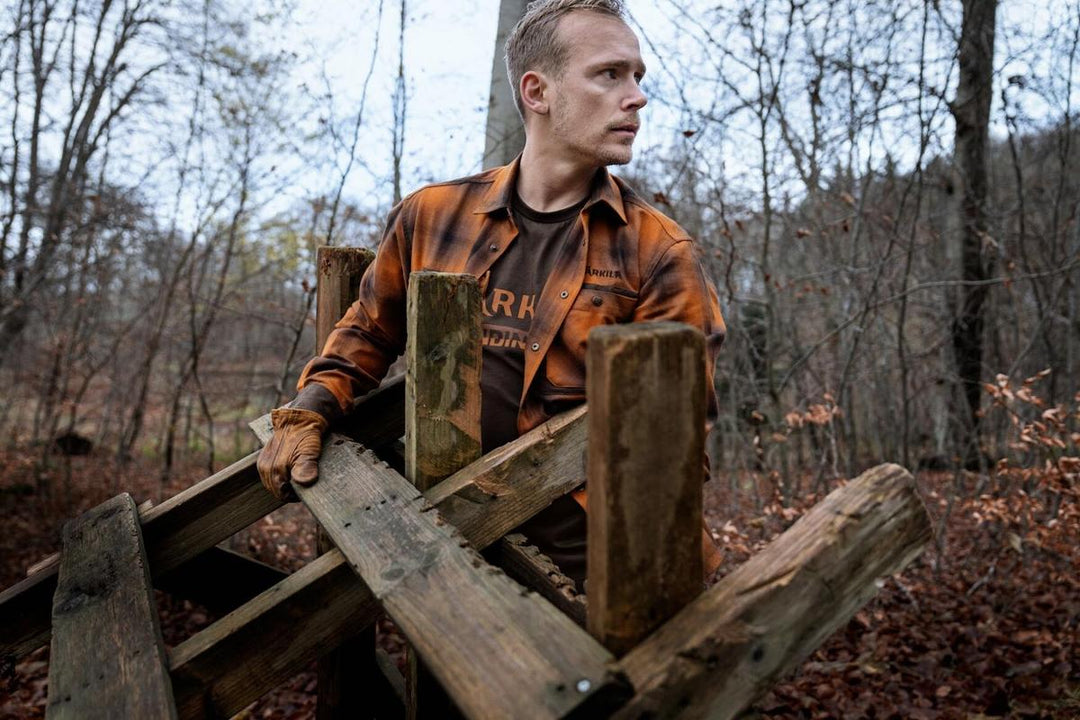 Harkila Folke L/S shirt Maple check