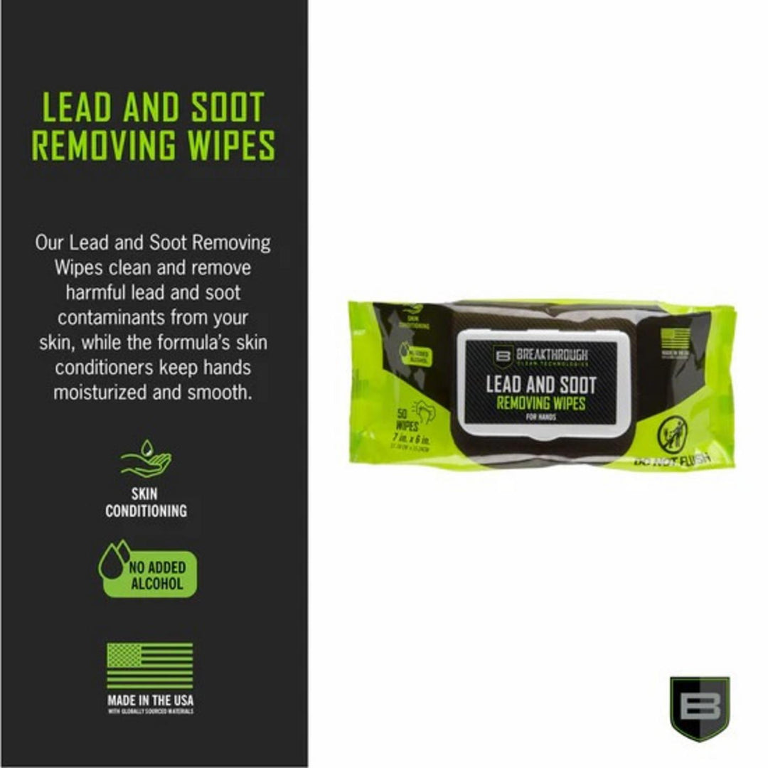Breakthrough Clean Lead & Heavy Metal Removal Wipes - 50 Pack