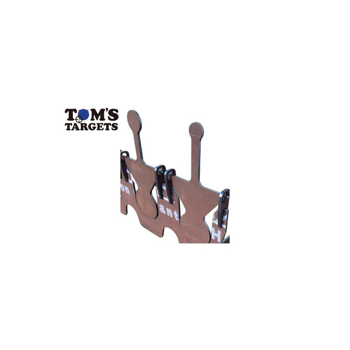 Tom's Targets Pivot KYL Centrefire - 10mm AR500