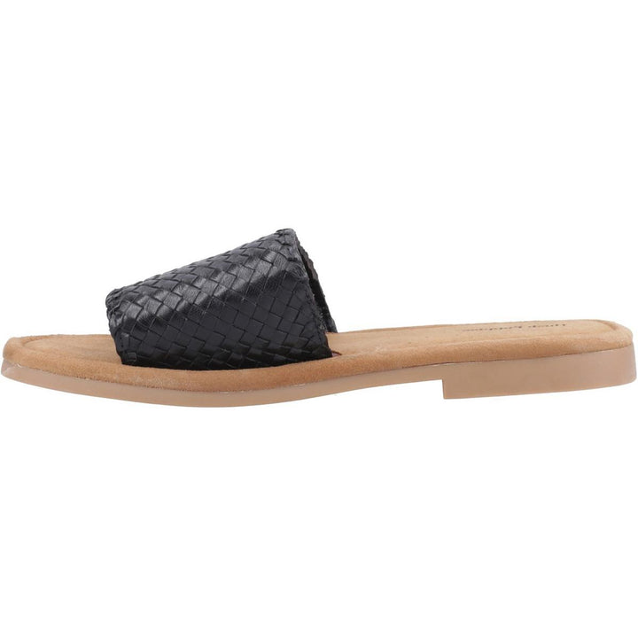 Hush Puppies Hetty Slide Wide Fit Black