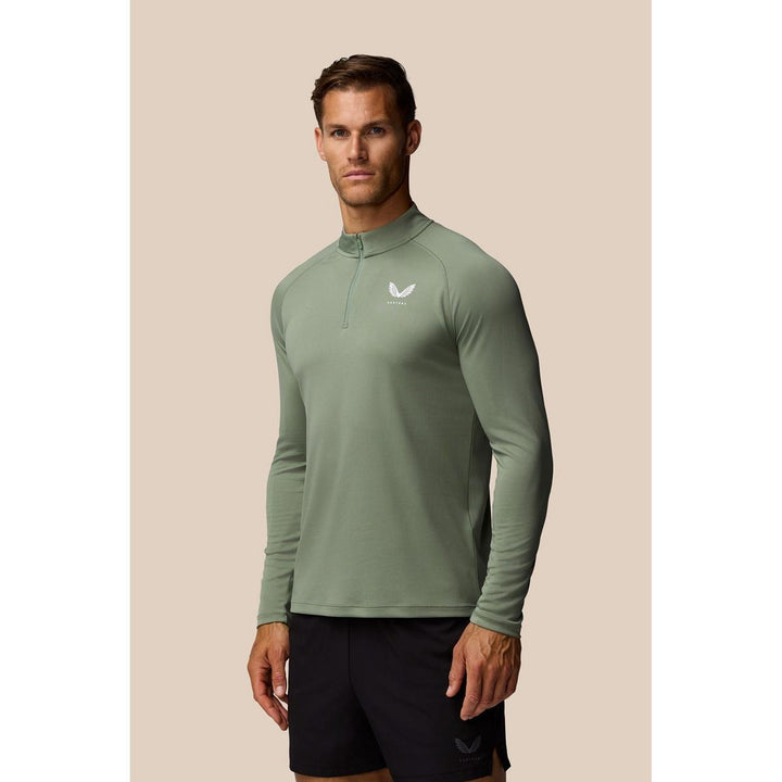 Castore Adapt Training 1/4 Zip Top Thyme/Mint