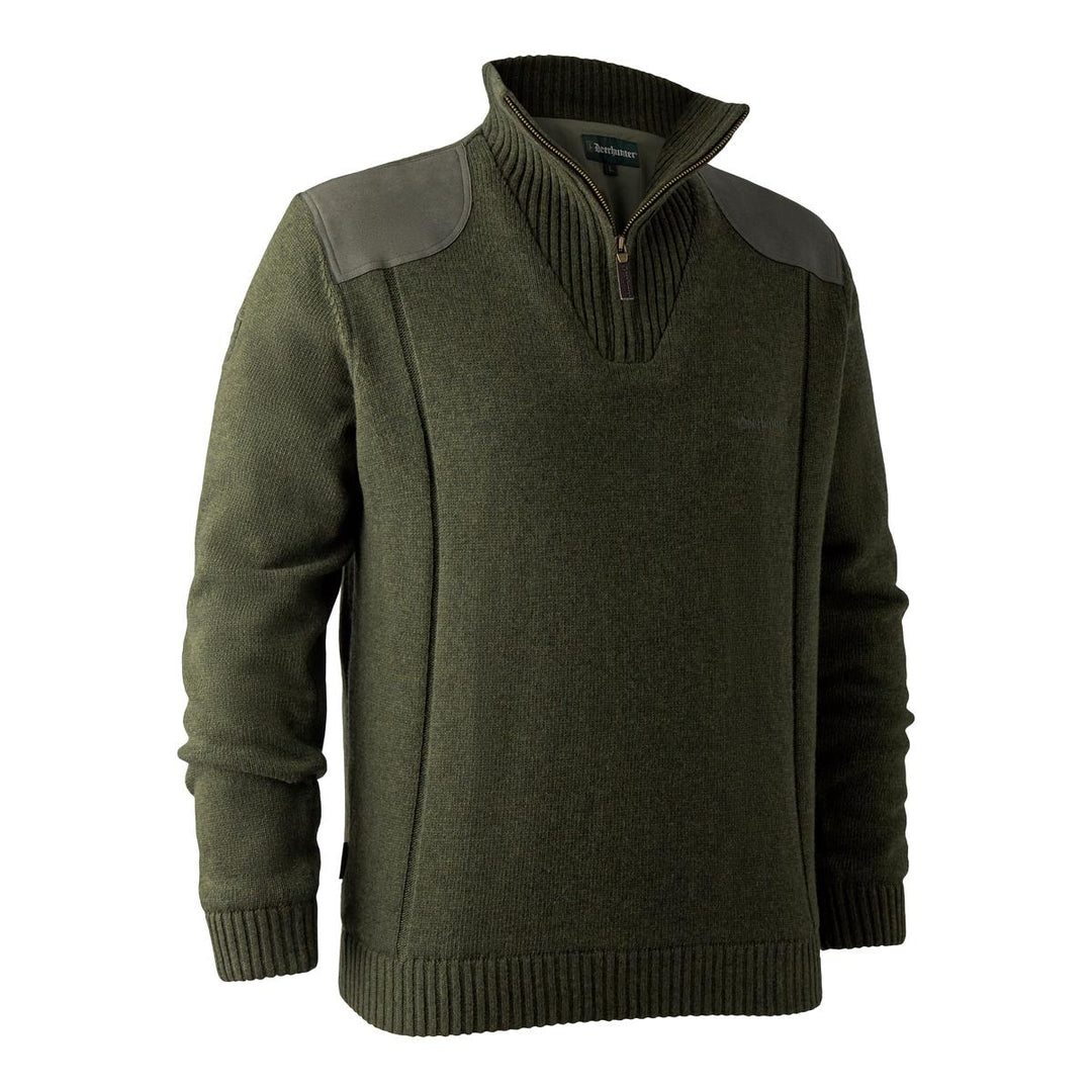 Deerhunter Carlisle Knit with stormliner Green Melange XXXX-Large Green - Hunting outdoor gear for Men