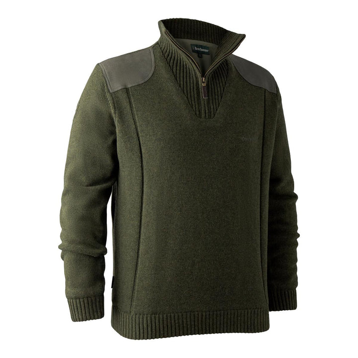 Deerhunter Carlisle Knit with stormliner Green Melange XXXX-Large Green - Hunting outdoor gear for Men