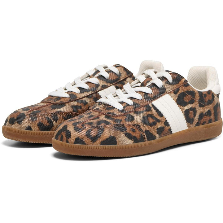 ONLY Amber Trainers Sand/Leopard