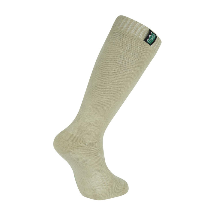 Ridgeline Cotton Work Socks Full Length - Olive Multi