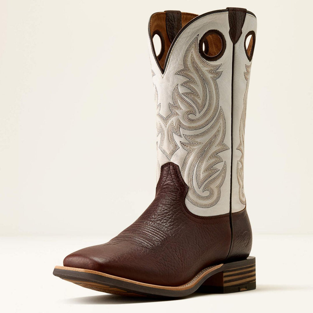 Ariat Mens Highland Toughstock Western Brn Bsn/wht