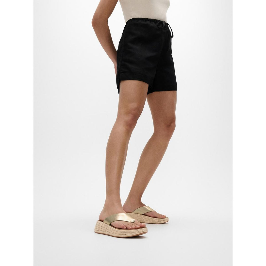 Fitflop F-Mode Toe Post Espadrille Platino