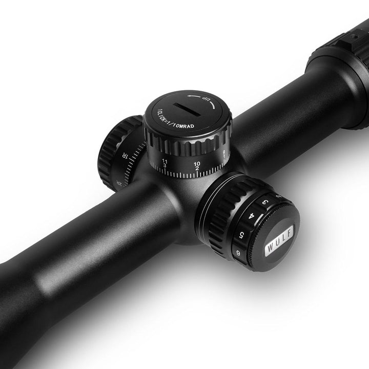Wulf Wulf Tornado FFP 6-24x50 Digi-Illum W-MIL3 Side Focus Zero Stop LT (30mm) Rifle Scope