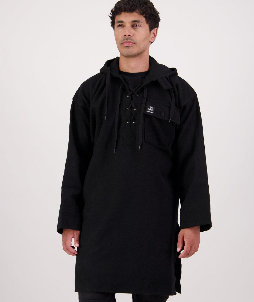 Swanndri Men's Original Wool Bushshirt with Lace-up Front