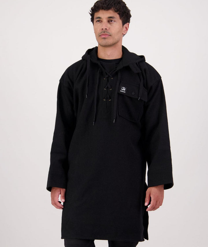 Swanndri Men's Original Wool Bushshirt with Lace-up Front