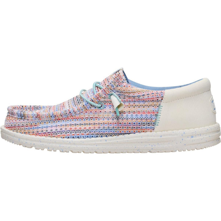 HEYDUDE Wally Funk Multi Mesh Egret/Multi
