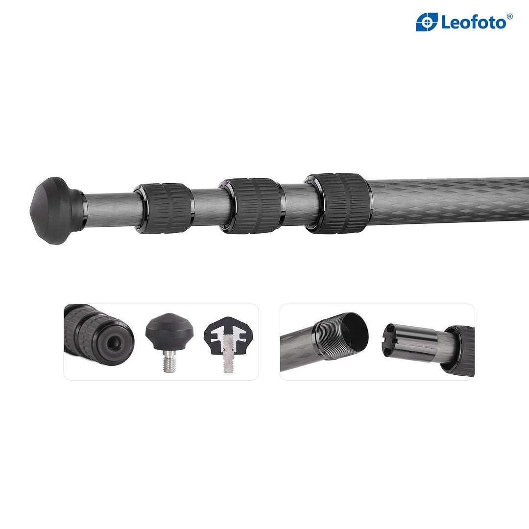 Leofoto Ranger LS-224C Carbon Tripod with LH-25 Ball Head